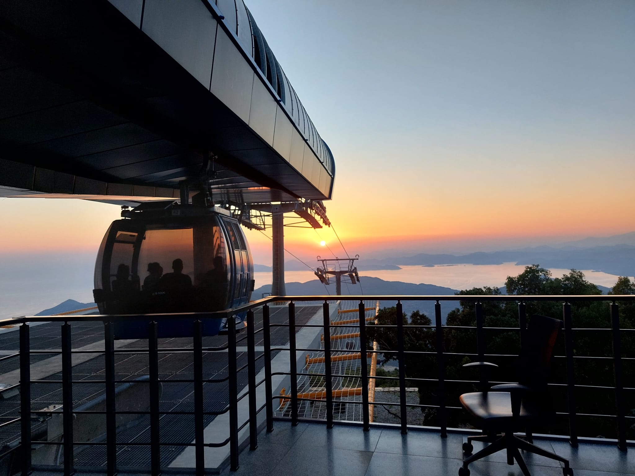 babadag teleferik montajı